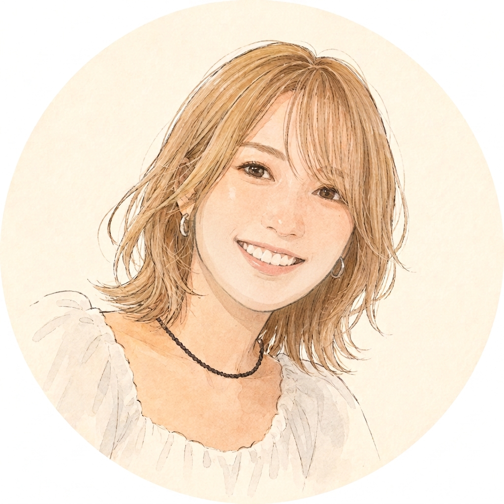 ディレ活運営者・プロフィールイラスト